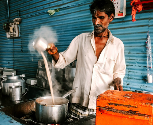 Closed Tea shanties were the lifeline
