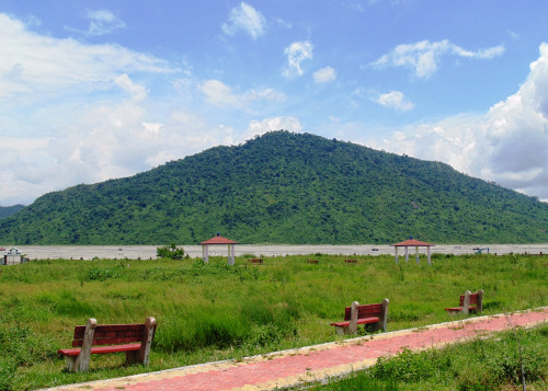 Tourist Spot on the bank of Bhutan River
